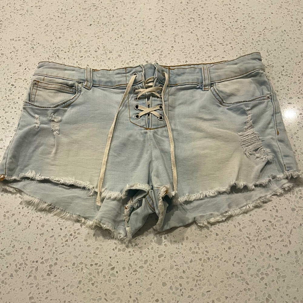 Billabong Distressed Shorts - Like New!